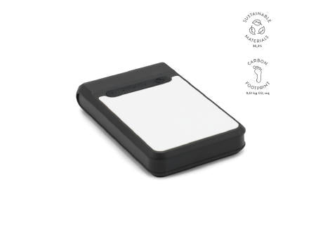 Ampx Powerbank aus rABS mit 6000 mAh.Lädt das Smartphone 2–3 Mal auf