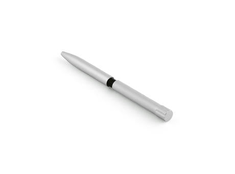 Borges Kugelschreiber aus recy.Aluminium. Schwarze Dokumental®-Tinte