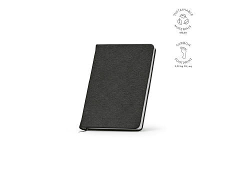 Wilde A5 Hardcover-Notizbuch aus rPU. 196 Seiten FSC®-Papier 80gsm