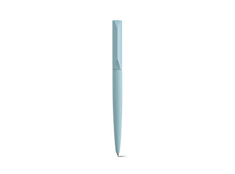 Rabelais Kugelschreiber aus recy.Aluminium. Schwarze Dokumental®-Tinte