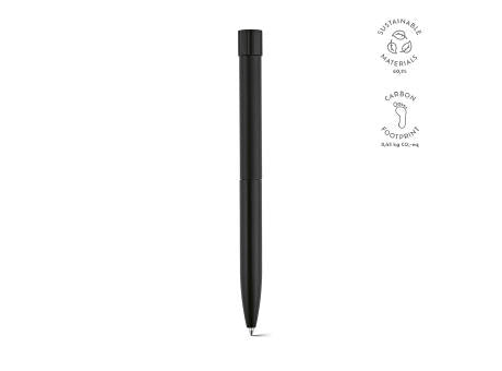 Borges Kugelschreiber aus recy.Aluminium. Schwarze Dokumental®-Tinte
