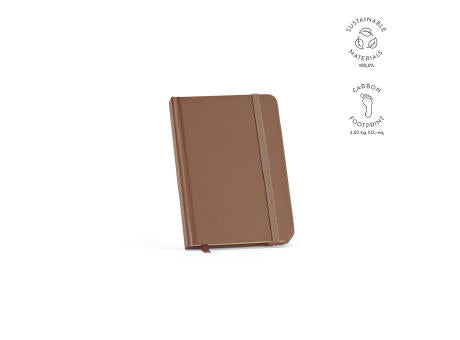 Marquez A6 Notizbuch mit Festeinband. 196 Seiten 70g/m² recy.Papier