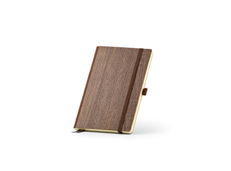 Steinbeck A5 Notizbuch Holzmaserungseinband. 196 Seiten aus 70gsm FSC®