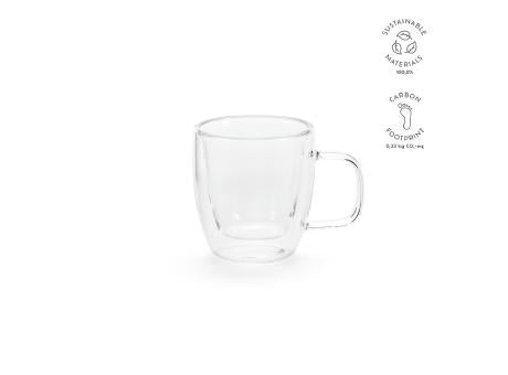 Elbe 75 Tasse aus Borosilikatglas, 65ml