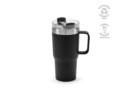 Neman Tasse recy.Edelstahl, 580 ml. Mit drehbarem Deckel