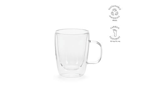 Elbe 350 Tasse aus Borosilikatglas, 300ml