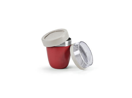 Rembrandt 800 Thermobehälter recy.Edelstahl, 760 ml. Mit 2 Fächern
