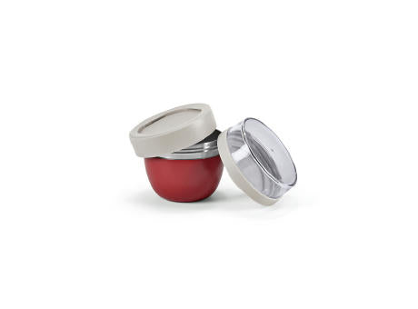 Rembrandt 600 Thermobehälter recy.Edelstahl, 580 ml. Mit 2 Fächern