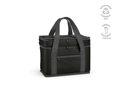 Florence L 10L Kühltasche aus rPET. Zwei Fächer und eine Fronttasche