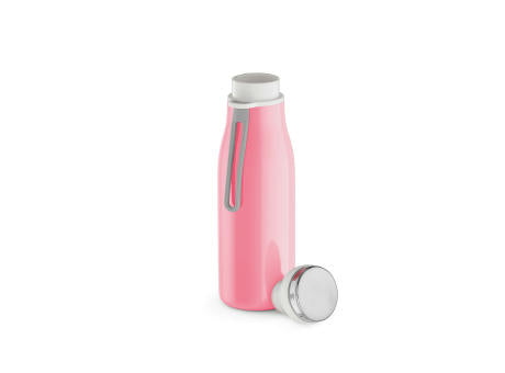 Arkansas 350 Trinkflasche recy.Edelstahl, 400 ml. Doppelwandig, Auslaufsicher