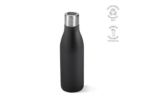 Parana Trinkflasche recy.Edelstahl, 550 ml. UV-Desinfektionsfunktion
