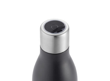 Parana Trinkflasche recy.Edelstahl, 550 ml. UV-Desinfektionsfunktion