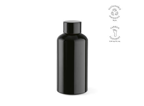 Yukon Trinkflasche rAluminium, 550 ml. Einwandig und Auslaufsicher