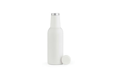 Sepik Trinkflasche recy.Edelstahl, 360 ml. Doppelwandig. Auslaufsicher