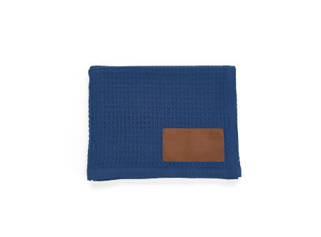 Giotto Decke recy.Baumwolle (200 g/m²). Mit personalisierbarem Aufnäher
