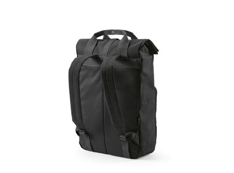 Warsaw 20L Rucksack aus rPET.Roll-Top- und Schnallenverschluss