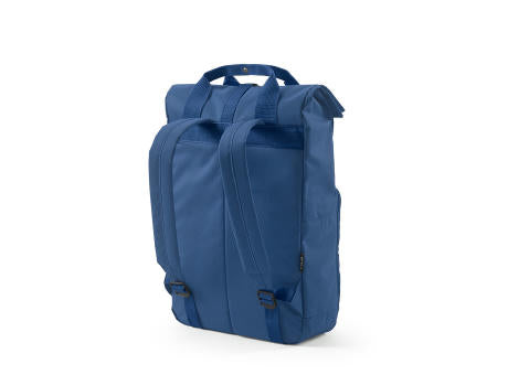Warsaw 20L Rucksack aus rPET.Roll-Top- und Schnallenverschluss