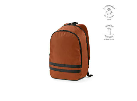 Sydney 18L Rucksack aus rPET. Reflektierende Streifen. Laptops bis 17"