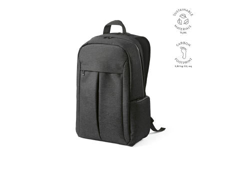 Madrid 22L Rucksack aus recy.Nylon und rPET. Laptops bis 17"