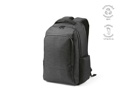 New York 20L Rucksack aus recy.Nylon und rPET. Laptops bis 17"