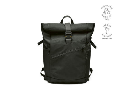 Coloma 28L Rucksack rPET. Oberer Rollverschluss. Laptops bis 17"