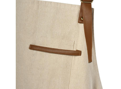 Goya Schürze aus recy.Baumwolle 300 g/m² mit rPU-Details