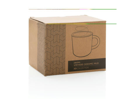 Vintage Keramiktasse, 280ml