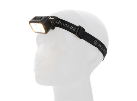 Gear X Hochleistungs-Kopflampe aus RCS rPlastik