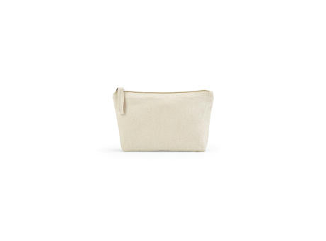 Cairo S 1,1L Kulturtasche, 320gsm recy.Baumwolle mit Reißverschluss