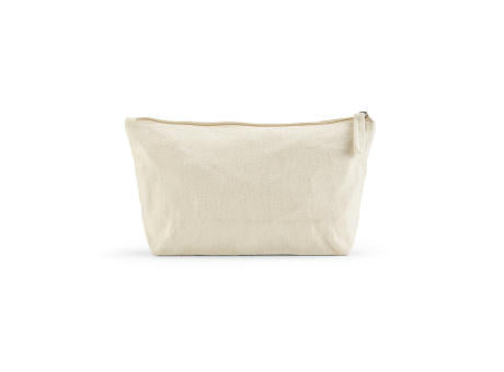Cairo L 3,9L Kulturtasche, 320gsm recy.Baumwolle mit Reißverschluss