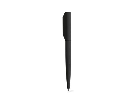 Rabelais Kugelschreiber aus recy.Aluminium. Schwarze Dokumental®-Tinte