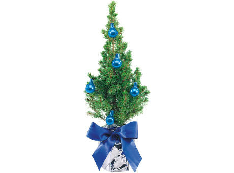 Festliches Bäumchen blau 20-30 cm