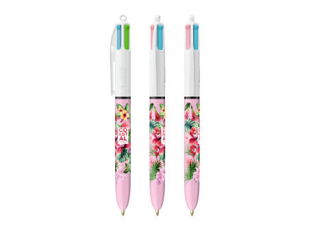 BIC® 4 Colours Fashion Kugelschreiber + Lanyard