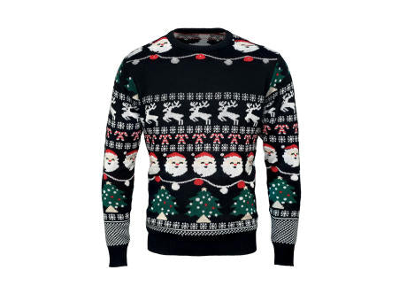 Weihnachts-LED-Pullover L/XL