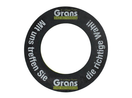 Darthalterung Catchring 69 cm mit Platz für 12 Pfeile | inkl. 4c Digitaldruck