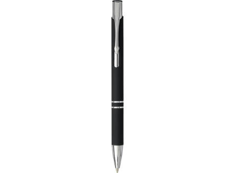 Moneta Soft Touch Druckkugelschreiber (schwarze Mine)