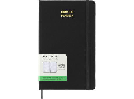 Moleskine Hardcover Wochenplaner L, undatiert
