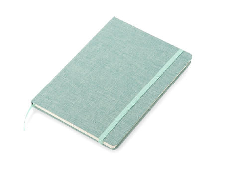 Notizbuch aus recycelter Baumwolle BIVELLO A5