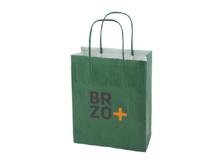 Papierentasche farbig,  240x120x310 mm
