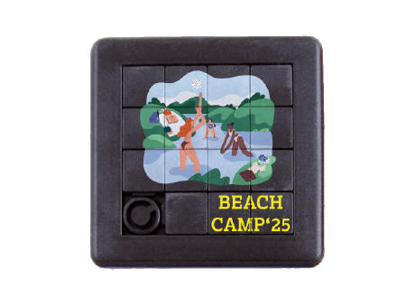Schiebespiel quadratisch 75x75 mm TAMPONDRUCK
