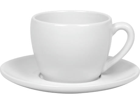 KÖNITZ Porzellan Becher / Tasse mit Untertasse Coffee Bar FIVE