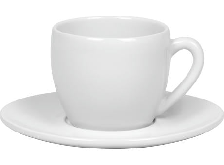 KÖNITZ Porzellan Becher / Tasse mit Untertasse Coffee Bar THREE