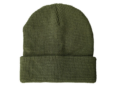 Strickmütze in Waffeloptik