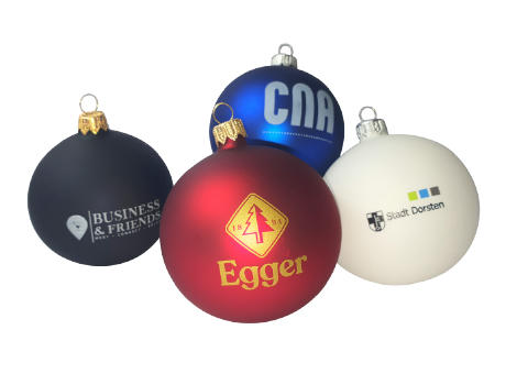 Weihnachtskugeln 8 cm , Christbaumkugeln