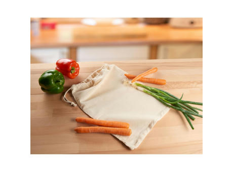 Obst- und Gemüsebeutel Cotton "ECOCARE", Materialmix