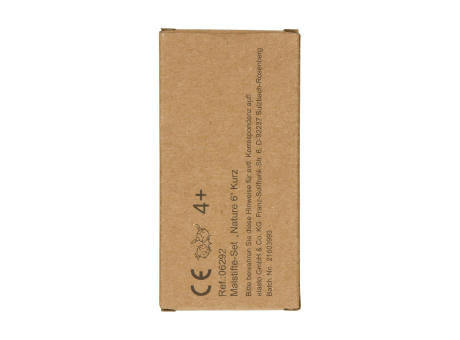 Malstifte-Set "Nature 6" kurz