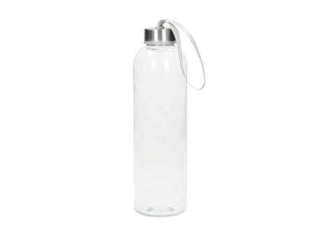 Glasflasche mit Hülle "Pure", 0,7l