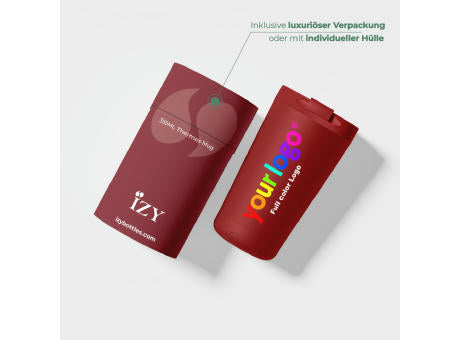 Thermosbecher / Kaffeetasse - Rot - 500 ml