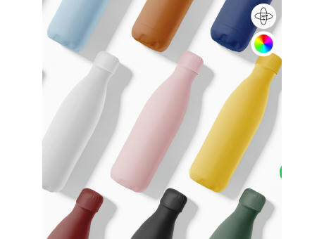 Trinkflasche / Thermos Flasche - Rosa - 500 ml