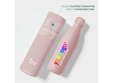 Trinkflasche / Thermos Flasche - Rosa - 500 ml